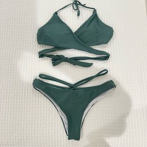 Green bikini
